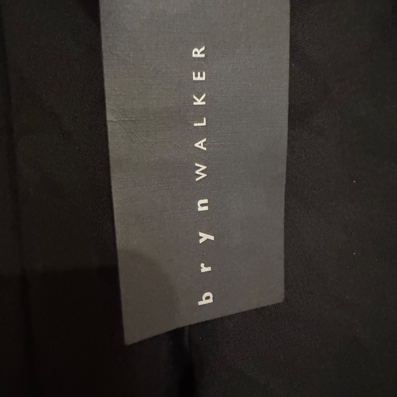 Bryn Walker Black Pull On Straight Leg Pants 2X New - Picture 3 of 6